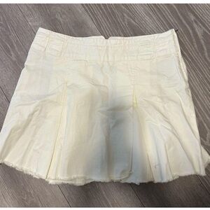 Free People Ivory Skirt